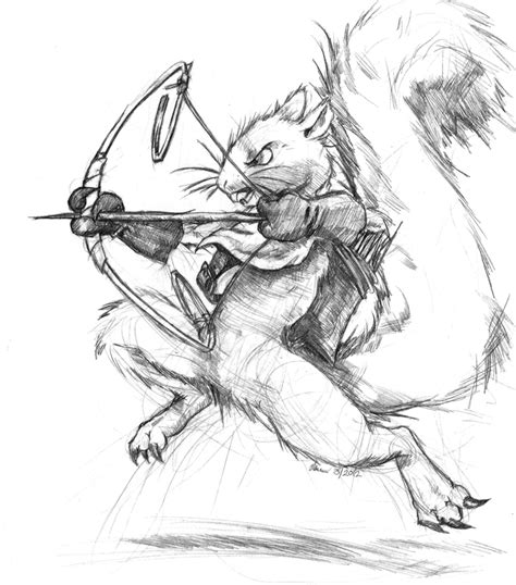 Medieval Archer Drawing At Getdrawings Free Download
