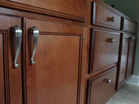 Our kitchen cabinet handles include styles and colours to suit every kitchen design. Home Building Project: Tile, Paint, and Cabinets