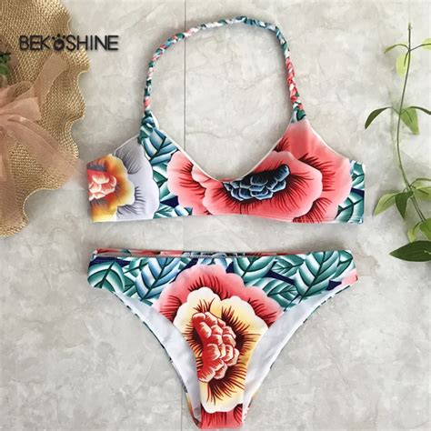 2018 new sexy bikini set swimwear women swimsuits biquinis swimming sex bathing suit female two