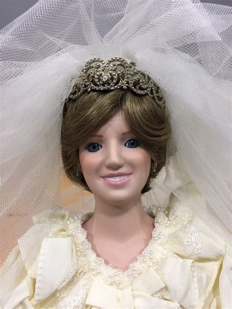Princess Diana Bride Doll Danbury Mint 1985 Bride Doll Vintage Bride Doll Princess Diana Doll