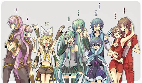 Vocaloid And Gender Swap Miku Y Kaito Kagamine Rin And Len Vocaloid