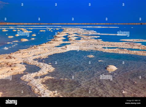 Dead Sea Off The Coast Stock Photo Alamy