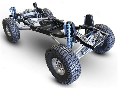 Jeep Wrangler Lj Chassis Jeep Tracer Complete Rolling Chassis