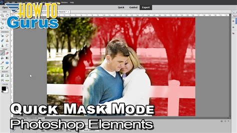 How You Can Use The Hidden Photoshop Elements Quick Mask Mode Fast Easy Layer Masks YouTube