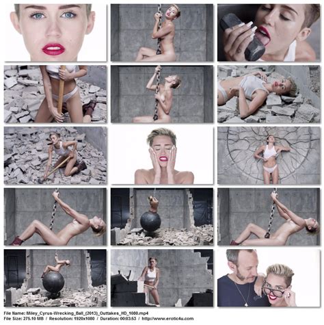 Free Preview Of Miley Cyrus Naked In Wrecking Ball Music Video