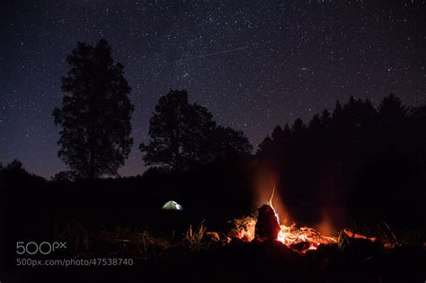 Photograph Campfire Under The Stars By Olivier Lance On 500px