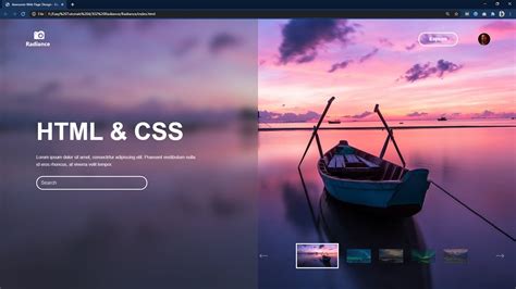 How To Design A Web Page Using Html Css And Javascript Tutor Suhu