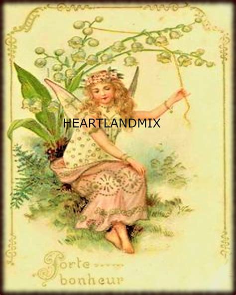 Vintage Fairy Queen Digital Graphic Image T Tagswall Artcraft