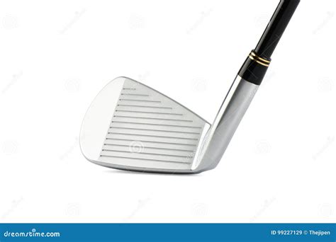Closeup Of Golf Club Head Stock Image Image Of Shadow 99227129