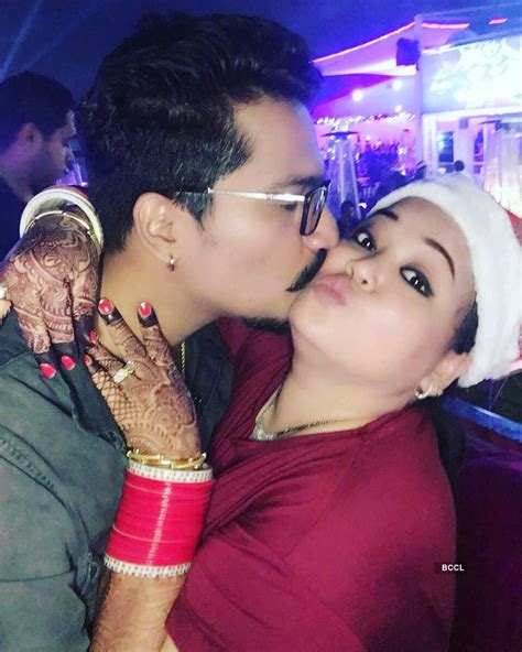 Haarsh Limbachiyaa Gets Wife Bharti Singhs Name Tattooed On His Chest The Etimes Photogallery