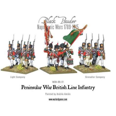 Napoleonic British Line Infantry Peninsular War 2700