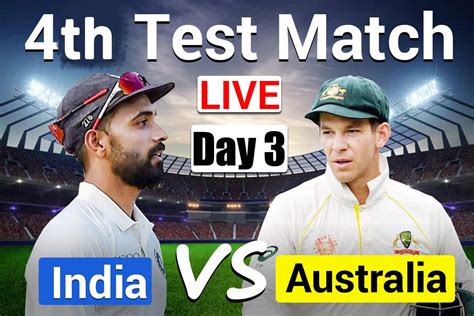 As It Happened Ind Vs Aus 4th Test Day 3 Gabba Brisbane Todays Match