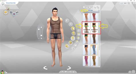 Mod The Sims Mesh Clothing For Male Sims Shirts And Boxer Briefs