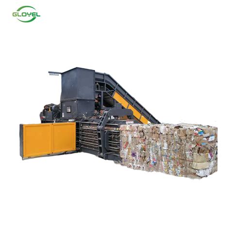 Automatic Horizontal Balers For Waste Paper Cardboard Hydraulic Baling