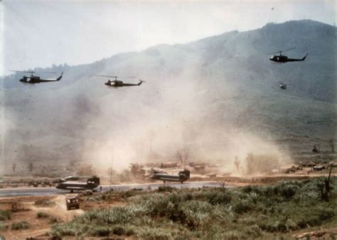 1st Cav Forces At Lz Stud The Staging Area For Operation Pegasus 4