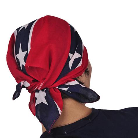 Confederate Rebel Flag Bandannas Do Rags Headwraps Civil War Flag 55