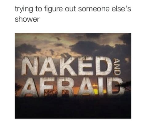 Naked And Afraid Meme Guy
