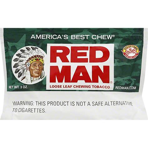 Red Man Chewing Tobacco Loose Leaf Chewing Tobacco Dagostino