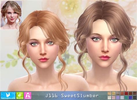 J116 Sweetslumber Hair Pay At Newsea Sims 4 Sims 4 Updates