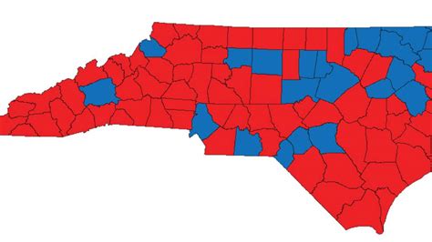 North Carolina Political Map Metro Map