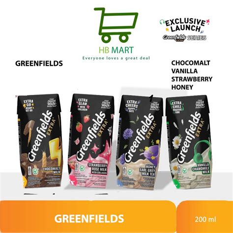 Jual Greenfields Exclusive Launch Uht Extra 200ml Mix Variant X 1 Pcs