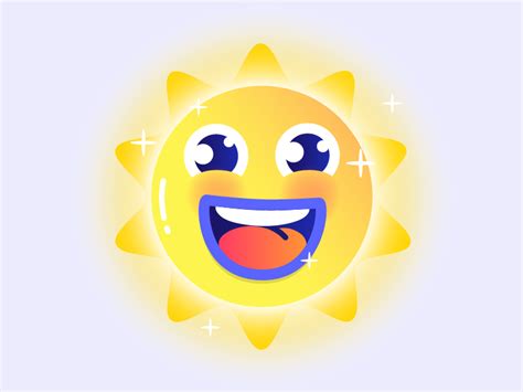 Sun Character By Emma Gilberg For Holler On Dribbble