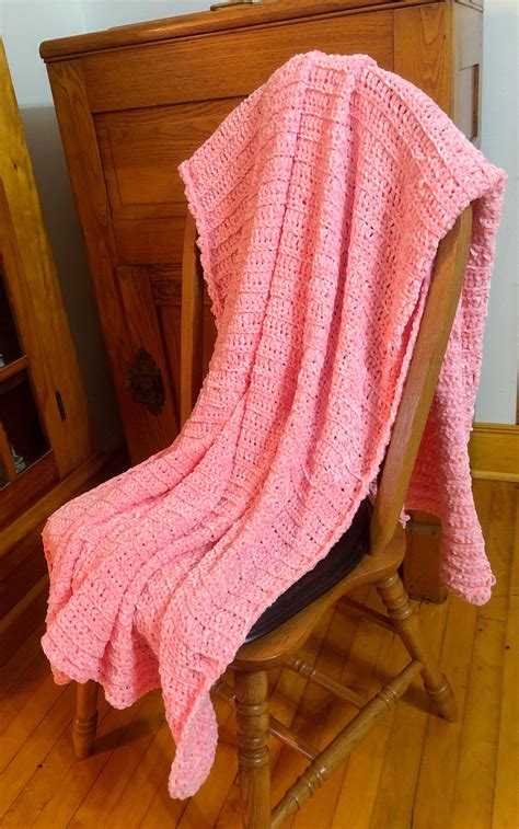 Velvet Yarn Crochet Blanket Pattern Princess