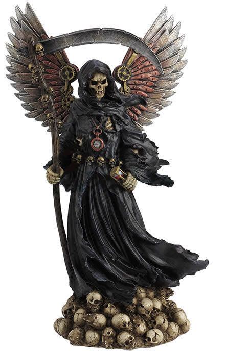 Winged Steampunk Grim Reaper In 2020 Steampunk Warframe Art Grim Reaper