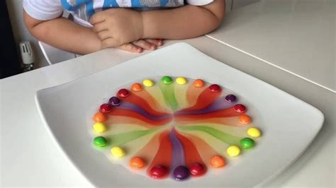 Kids Science Experiment With Skittles Youtube
