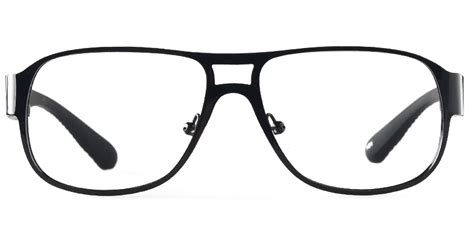 Mens Full Frame Aviator Style Eyeglasses
