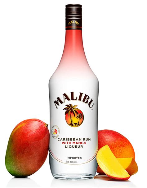 Malibu Malibu Mango Rum 750ml The Hut Liquor Store
