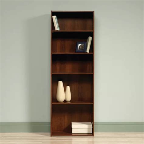 Andover Mills Ryker Standard Bookcase And Reviews Wayfair 5 Shelf Bookcase Shelves Bookcase