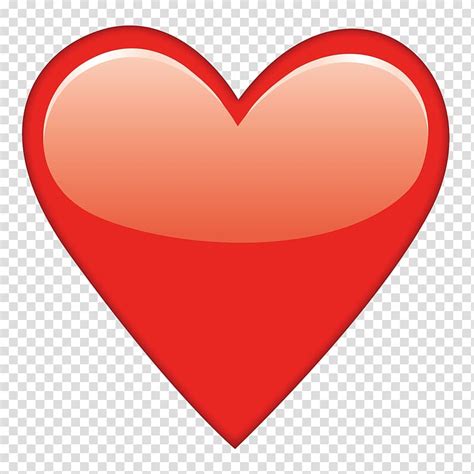 Red Heart Emoji Heart Sticker Emoji Transparent Background PNG Clipart HiClipart