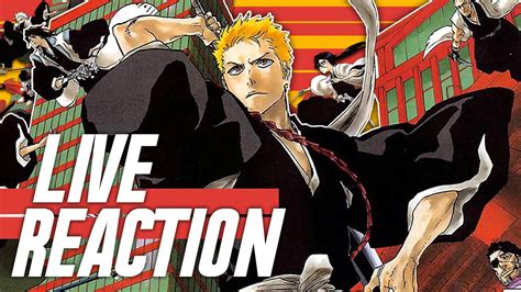 Live Reaction New Bleach Special Chapter One Shot Youtube