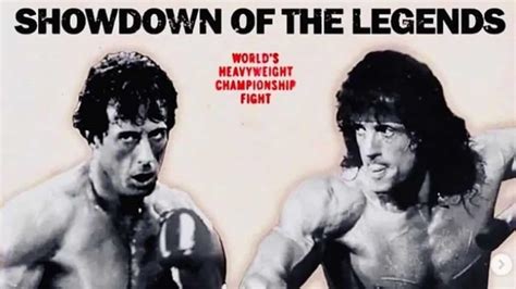 Sylvester Stallone Predicts A Mauling In Rocky Vs Rambo Fight