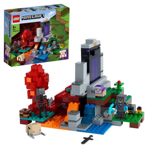 Конструктор LEGO Minecraft 21172: Разрушенный портал - Магазин игрушек ...