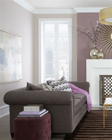 Purple Living Room Living Rooms Pinterest Cream Living Rooms