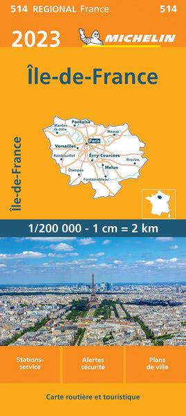 Paris Ile De France Michelin Map Buy Map Of France Mapworld