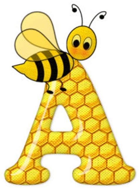 Bee Alphabet Cross Stitch Chart Pdf Bee Crafts Bee Printables Bee
