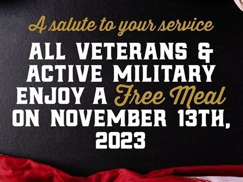 Where Vets Military Eat Free On Veterans Day In La County Long Beach Ca Patch