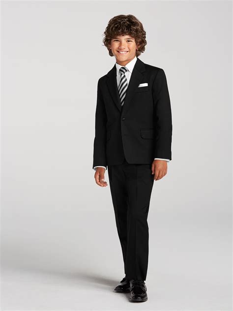 Our suits are made from the finest quality materials & built to last. Boy's Black Suit Rental by Joseph & Feiss | Men's Wearhouse