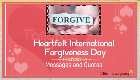 International Forgiveness Day Wishes Messages Quotes