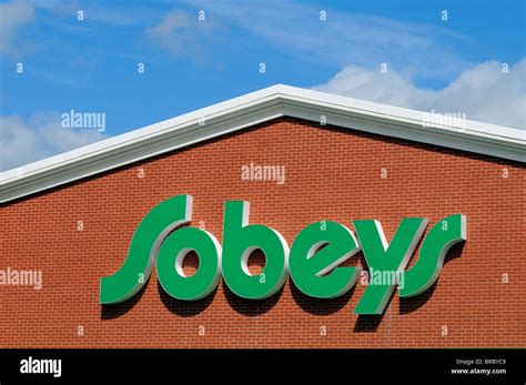 Sobeys Retail Grocery Supermarket Building Newfoundland Stock Photo Alamy