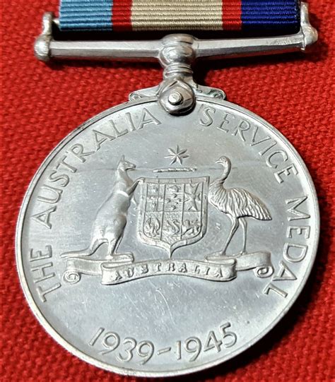 Un Named As Issued Ww2 Australian Active Service Medal 1939 1945 Asm