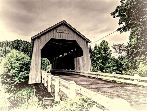 Hayden Covered Bridge Ii Photograph By Hw Kateley Fine Art America