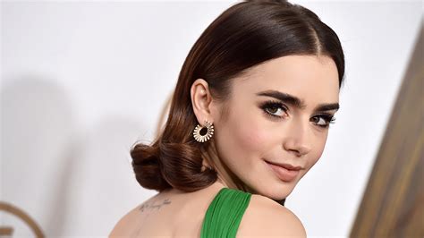 Lily Collins Just Got Butt Length Hair Extensions Stylecaster
