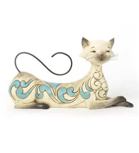 Jim Shore Siamese Cat Statue Wind And Weather