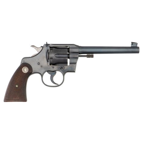 Colt Officers Model Target Revolver 1st Year Of Production
