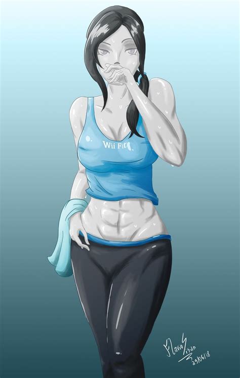 Wii Fit Trainer Its Time To Get Fit By Mrsisan On Deviantart Wii