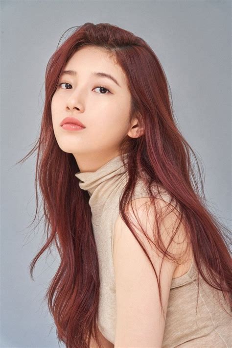 pin by tsang eric on korean actress singer korean hair color kpop hair color asian red hair